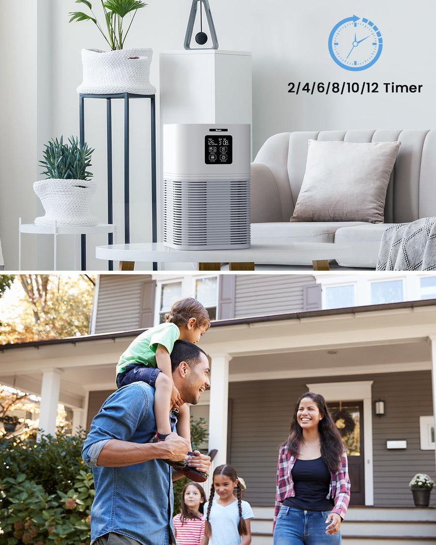 Vewior A1 Air Purifier. Compact HEPA Detox for 600 sq ft